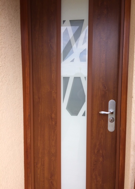 Porte blindée PICARD côté extérieur