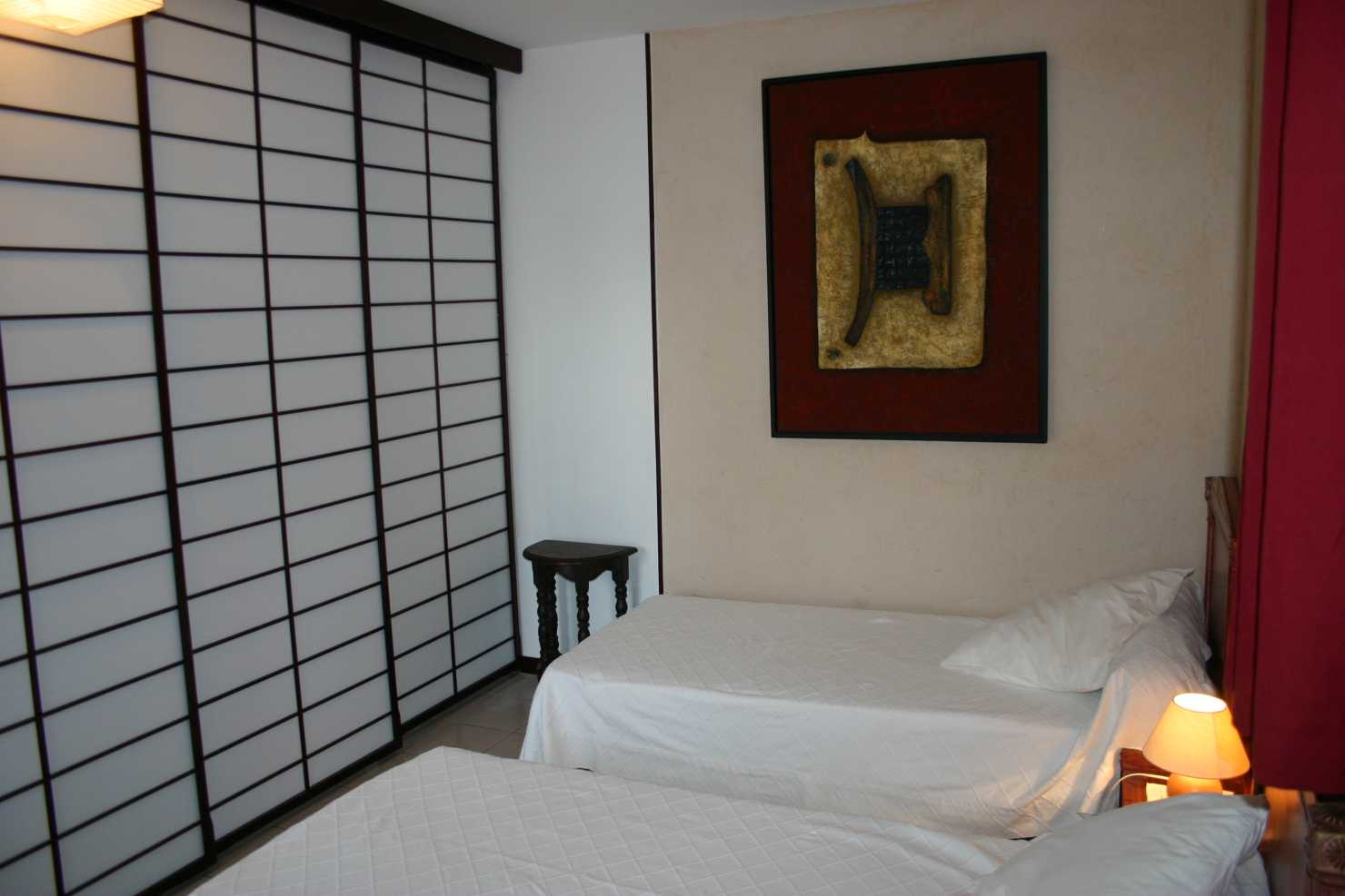 Cloison japonaise en séparation de volumes