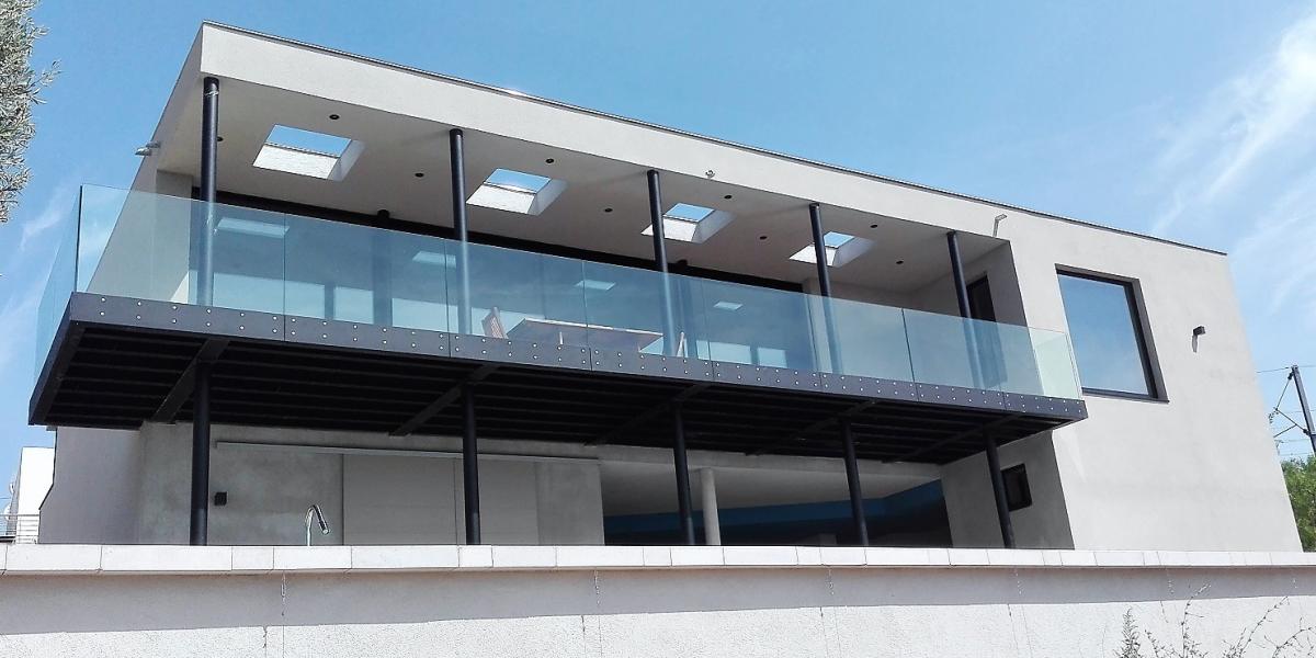 Terrasse réalisée par l'entreprise Clair d'Alu à Aix-en-Provence