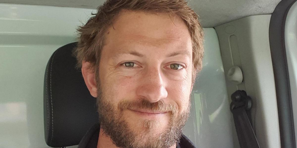 Martin Louviot, gérant de ALP'AD, des techniciens cordistes pour des interventions travaux
