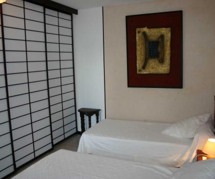 Cloison japonaise en séparation de volumes